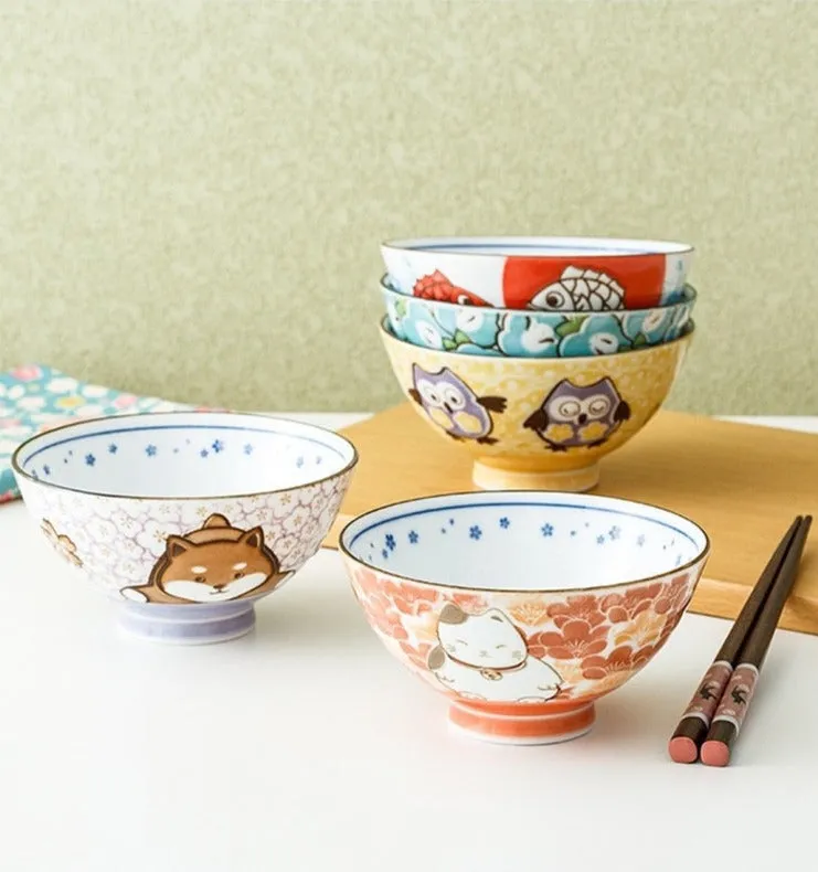 Kawaii Oriental Noodle Bowls
