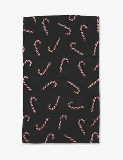 Kitchen Tea Towel - Candy Cane Lane