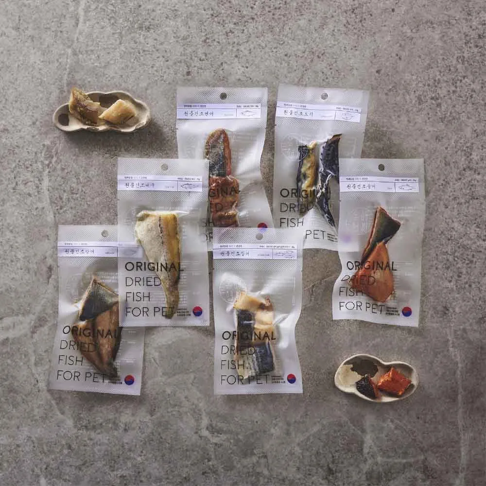 KOHE-VERSARY 8% OFF: Eastsea Brother Capelin Grain-Free Half-Dried Treats For Cats & Dogs 30g