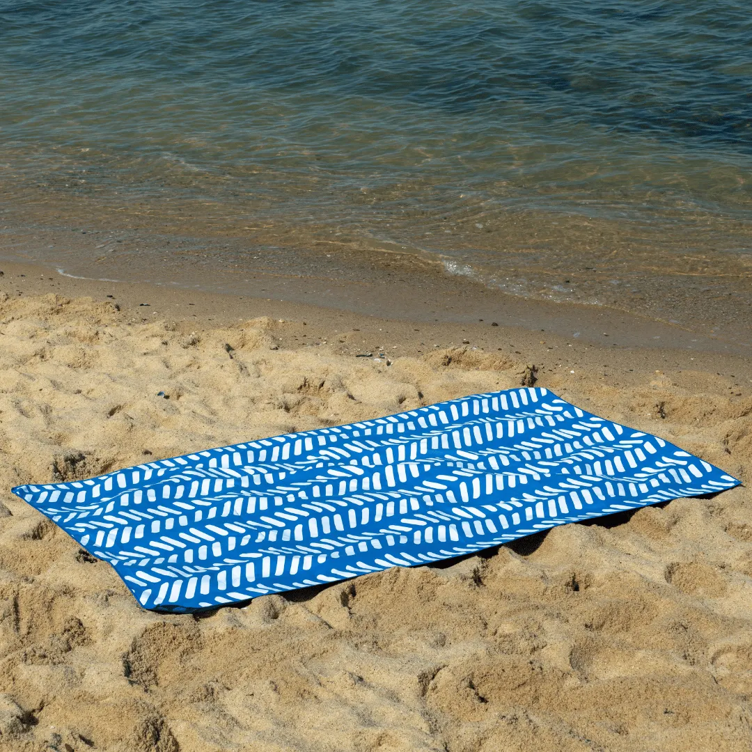 Large Sand Free Beach Towel - Aspect