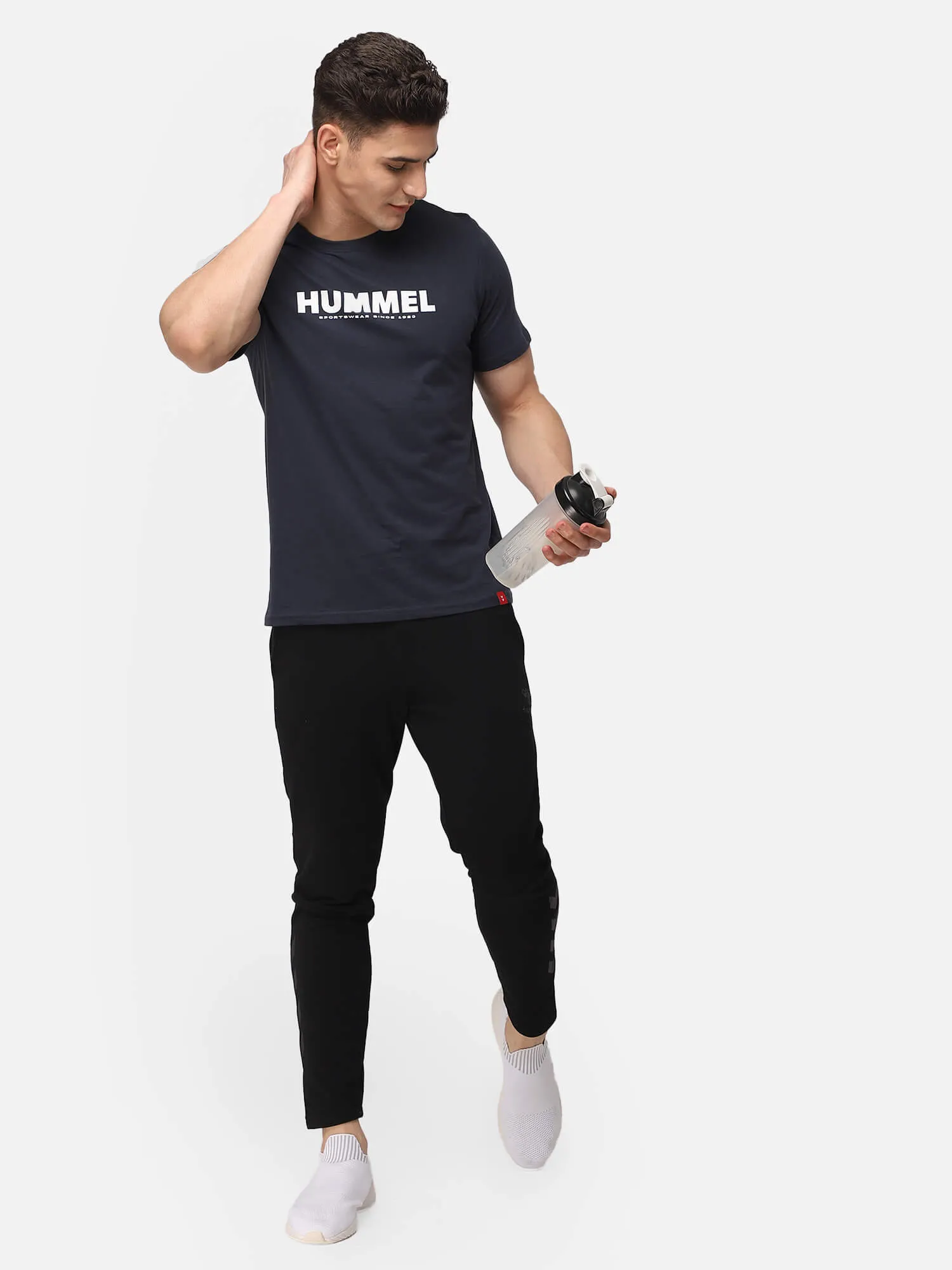 Legacy Round Neck Cotton Rich Half Sleeve Solid Regular fit Cottonpoly T-shirt for Men Comfortable soft Breathable Fabric Stretchable for Everyday Use Ideal for Casualwear