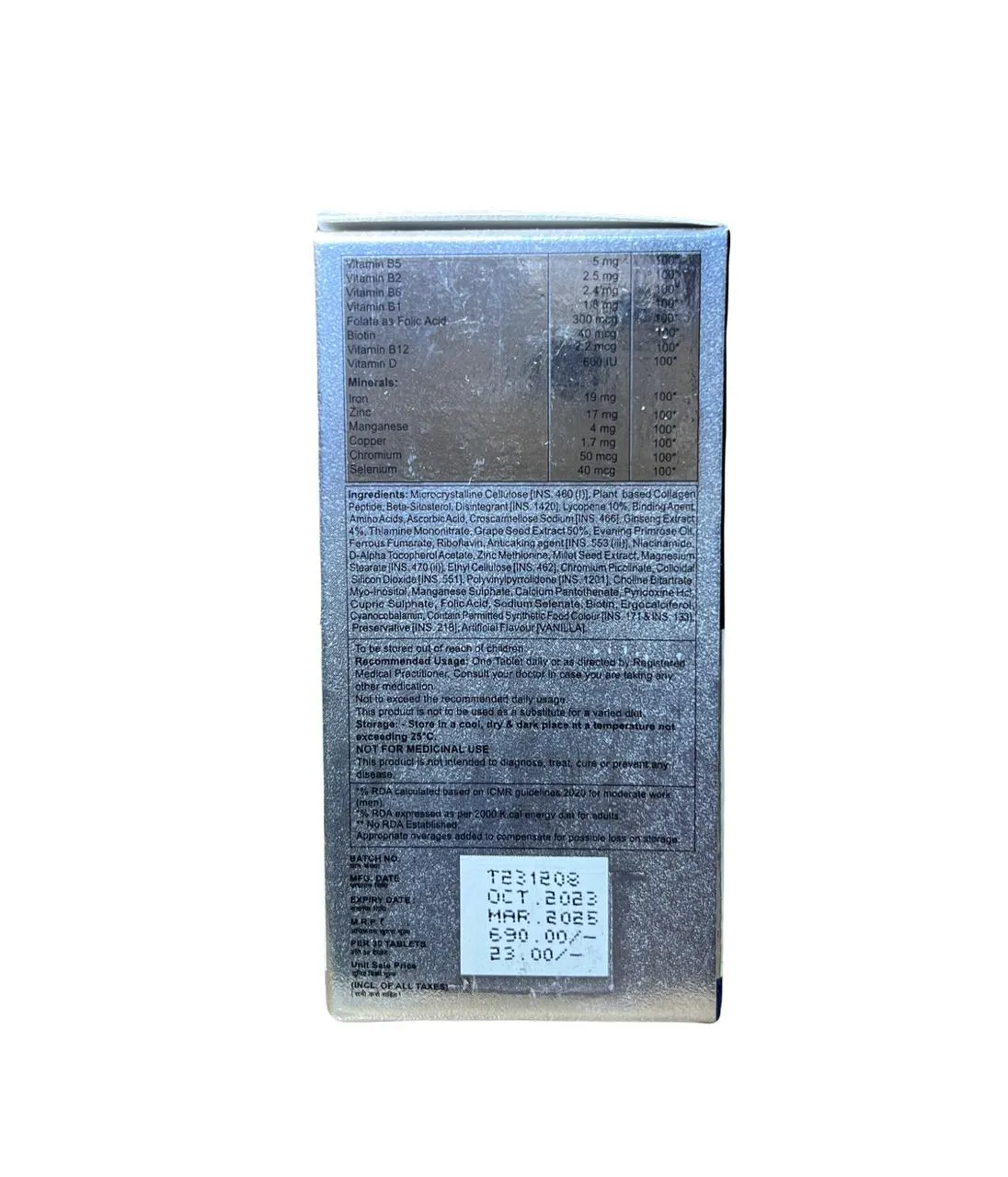 Logihair Men Tablet 30 tablets