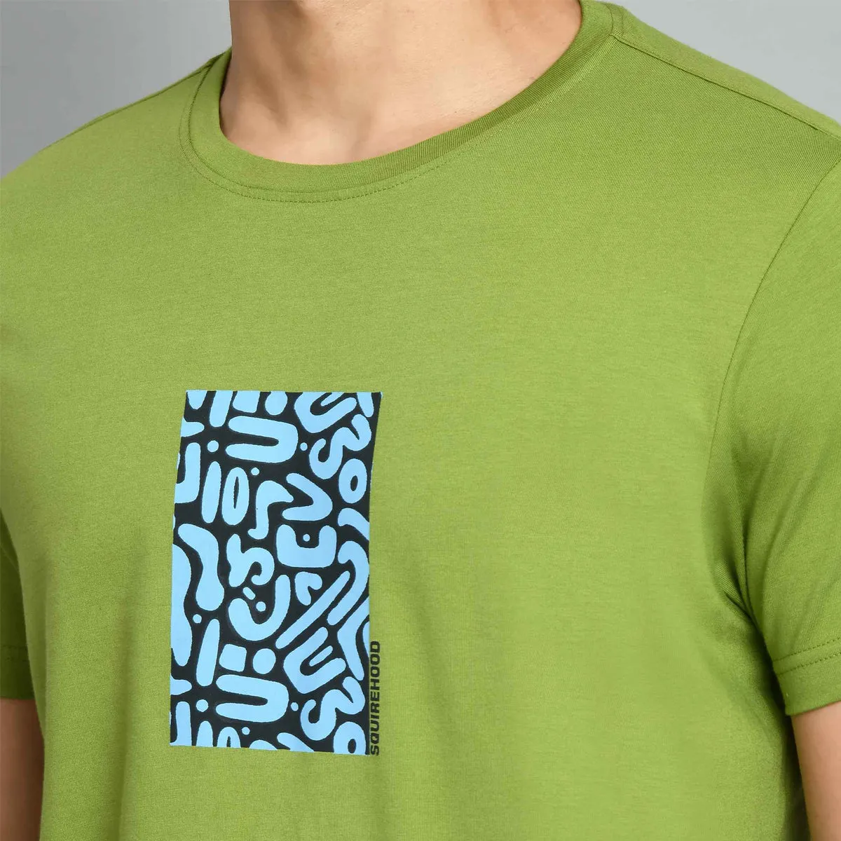 Men's Parrot Grapic Printed T-Shirt