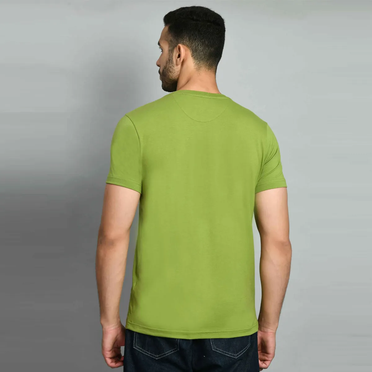 Men's Parrot Grapic Printed T-Shirt
