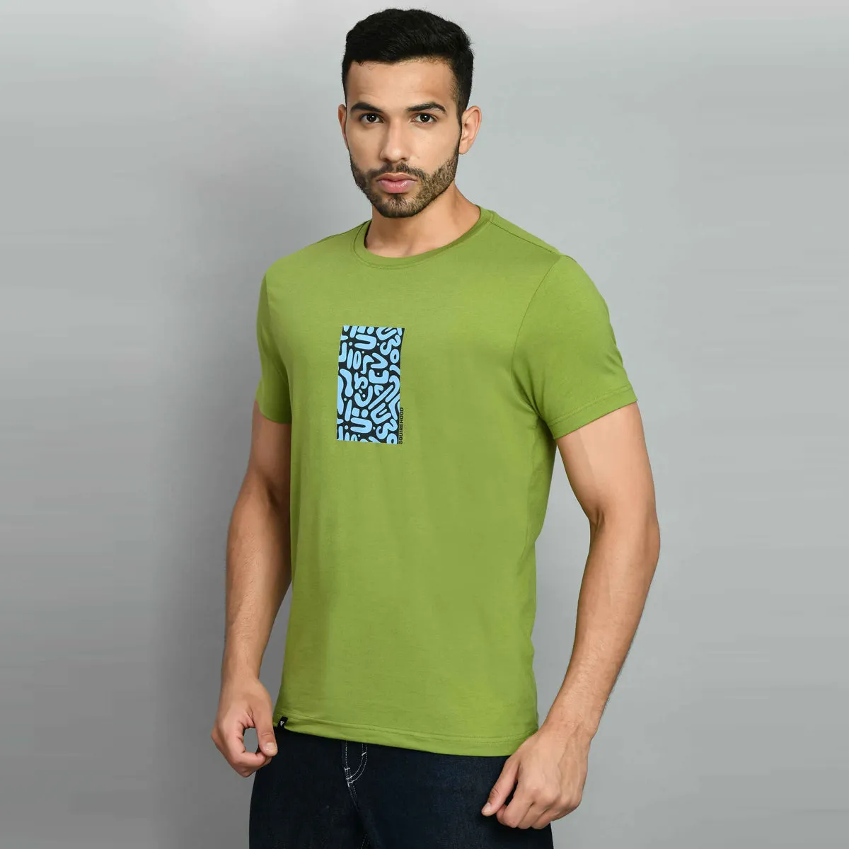Men's Parrot Grapic Printed T-Shirt