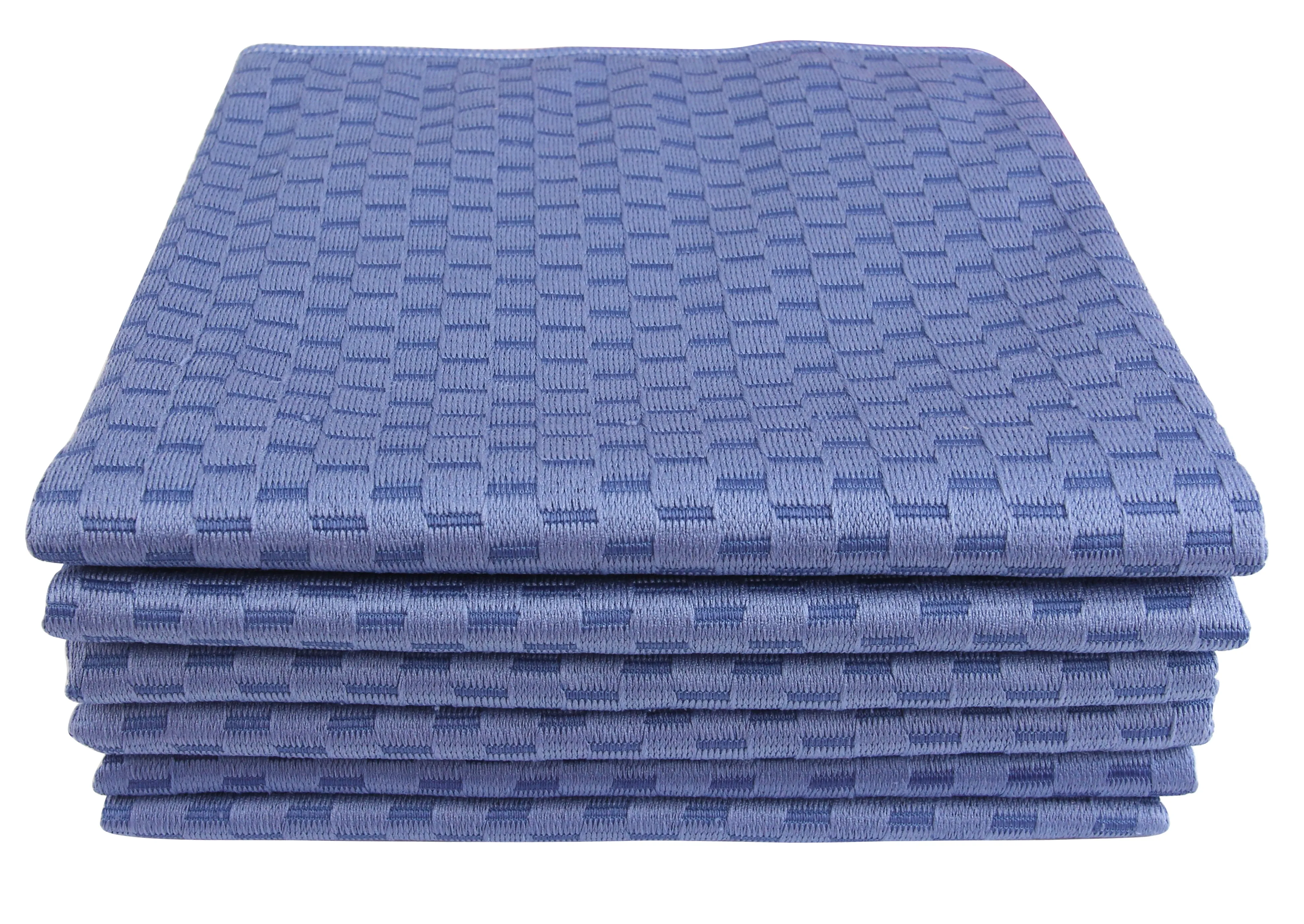 Microfiber Dish Towel, 6-Pack, Royal Blue