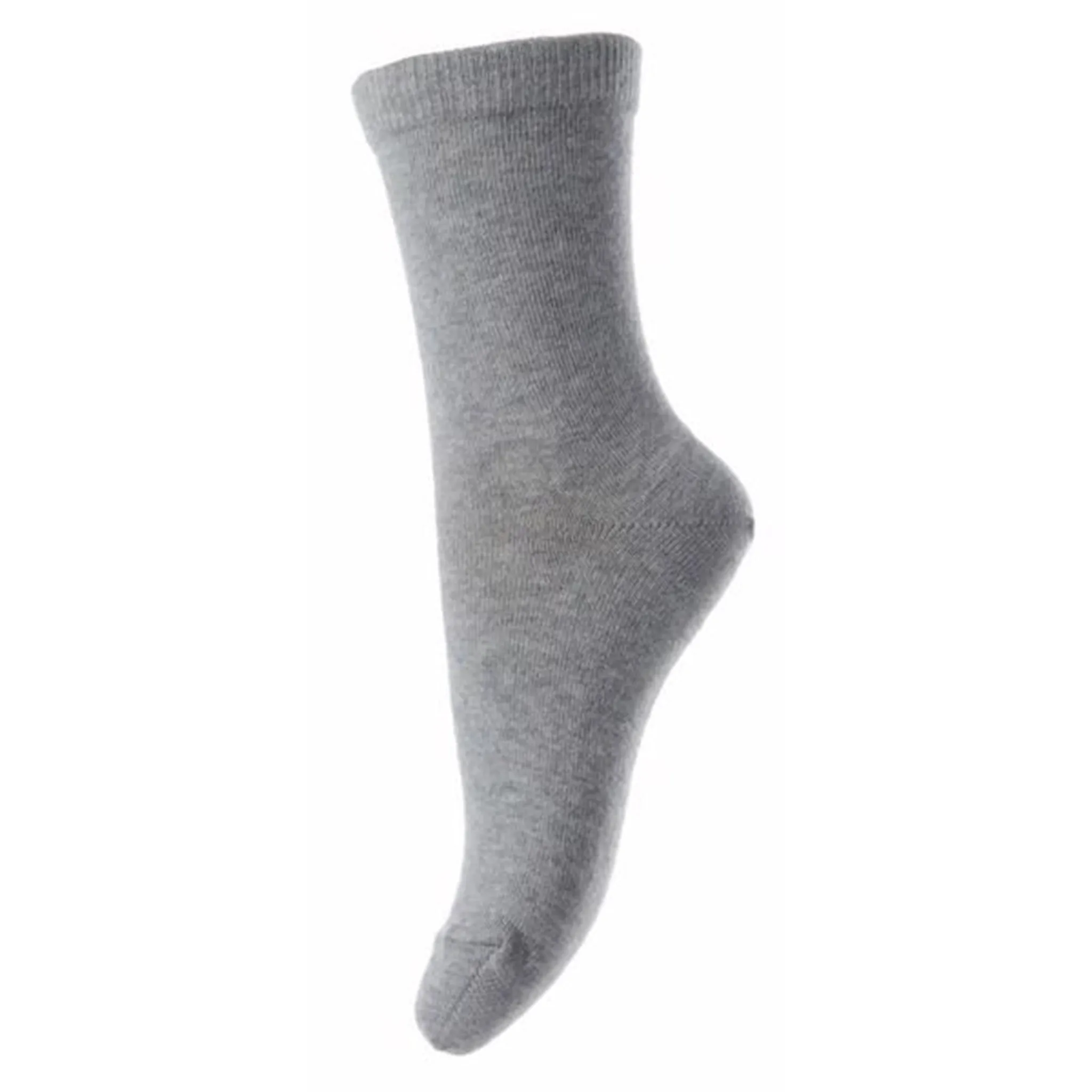 MP Cotton Plain Socks Grey Melange