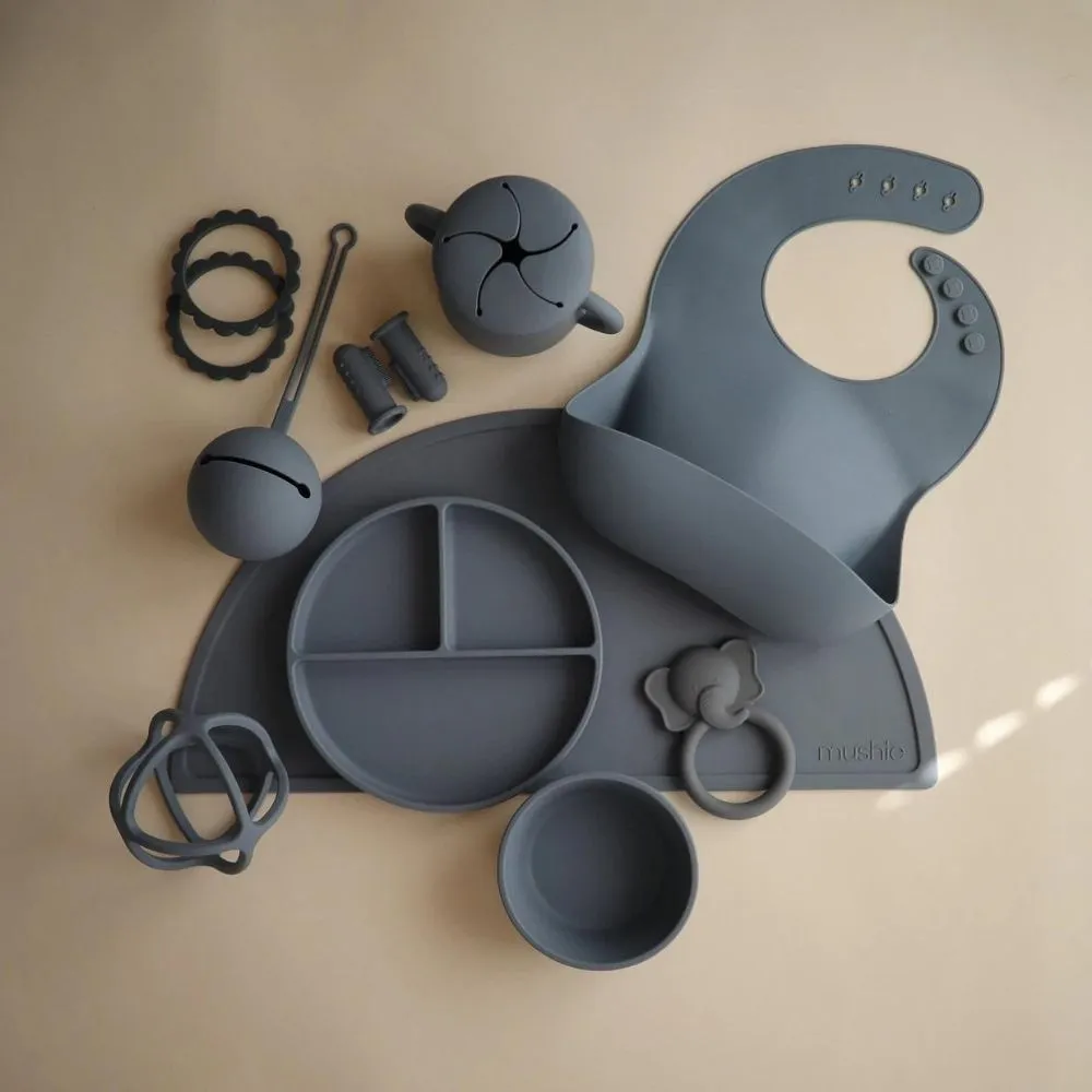 Mushie Silicone Suction Bowl - Tradewinds