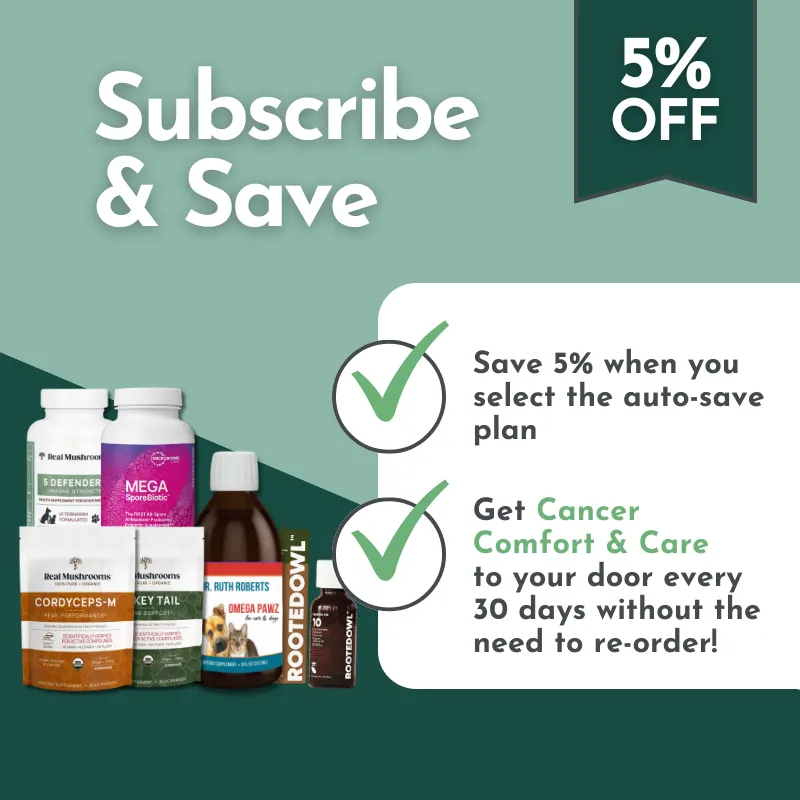 Natural Cancer Comfort Bundle for Dogs and Cats