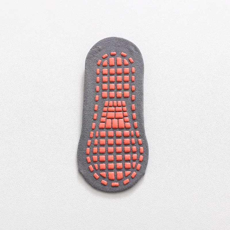 Non-Slip Slippers Cotton Socks, Unisex Anti Slip Low Cut Elastic Socks