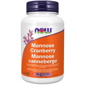 NOW® Supplements Mannose Cranberry 700mg