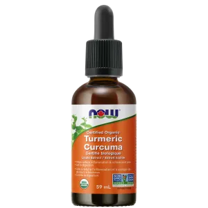 NOW® Supplements Organic Turmeric Liquid Extract