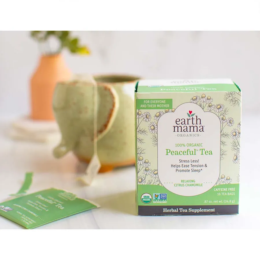 Organic Peaceful Tea by Earth Mama Organics
