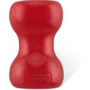 Outward Hound Double Snoop Interactive Treat Stuffer Dog Toy Red