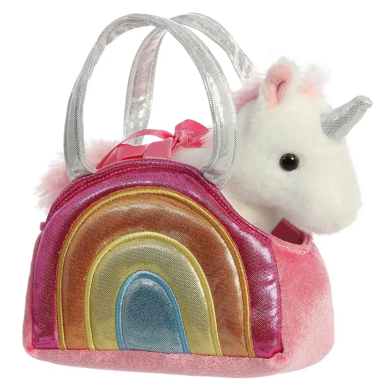 Over The Rainbow Unicorn Fancy Pals Purse