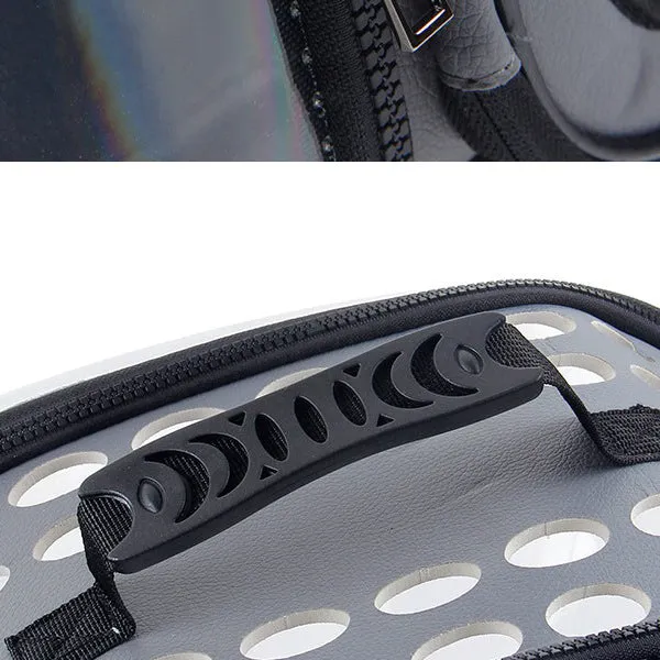 Pet Carrier Bag Portable Clear Cat Dog Comfort Tote Travel Bag Airline Approved
