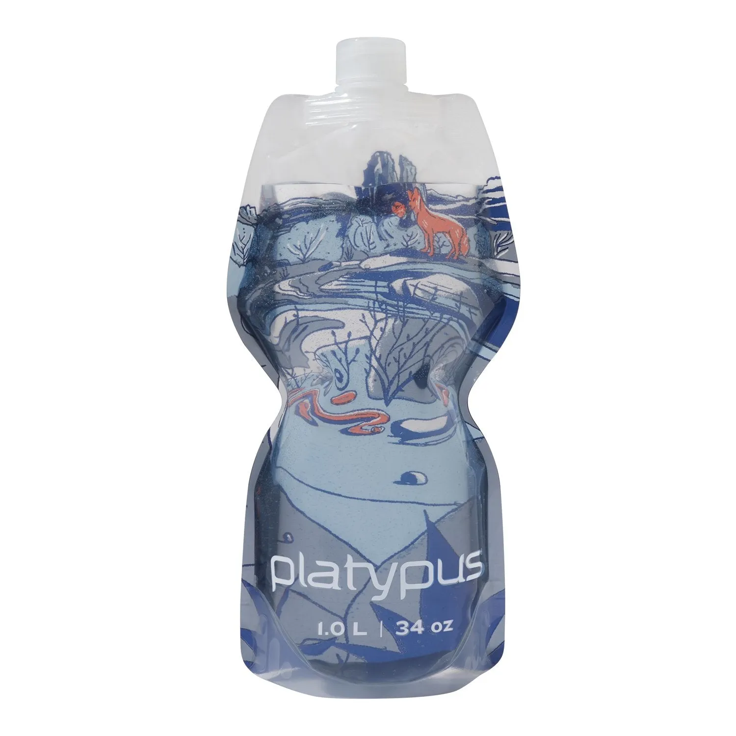 Platypus Soft Bottle w/ Closure Cap (1.0L)