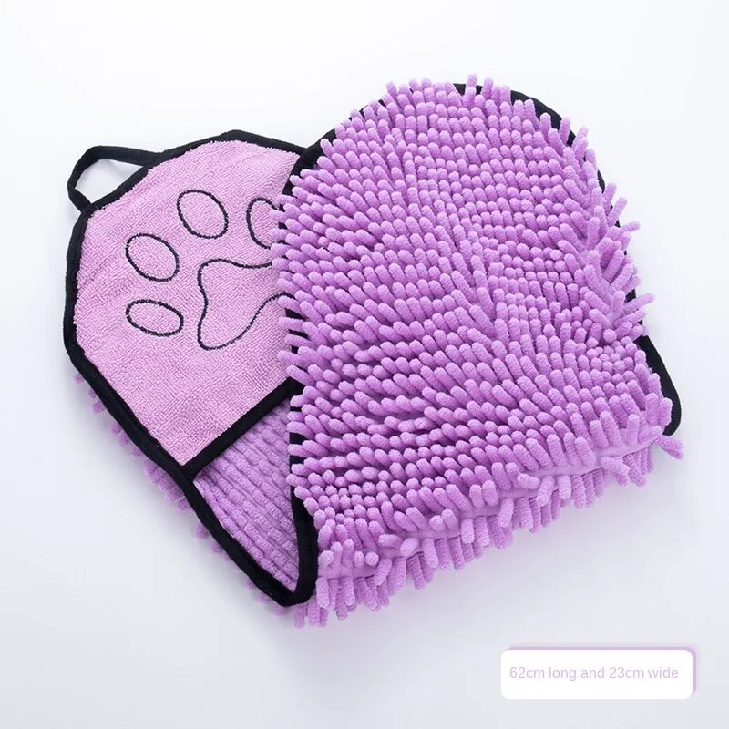 Quick-Dry Pet Towel Robe