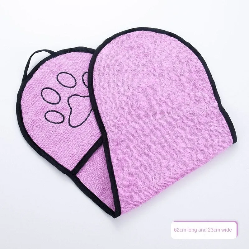 Quick-Dry Pet Towel Robe