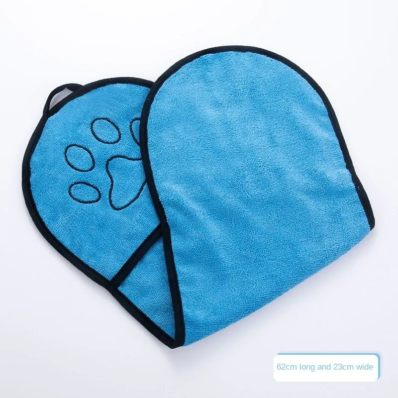 Quick-Dry Pet Towel Robe