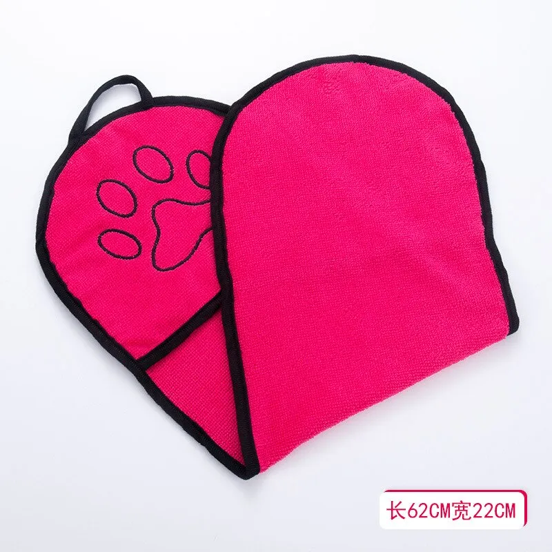 Quick-Dry Pet Towel Robe