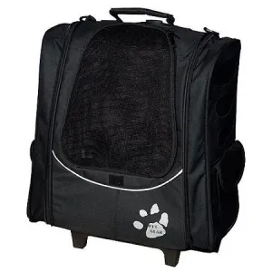 Roller Backpack Pet Carrier for pets up to 15 lbs - Pet Gear I-GO2 Escort Pet Carrier