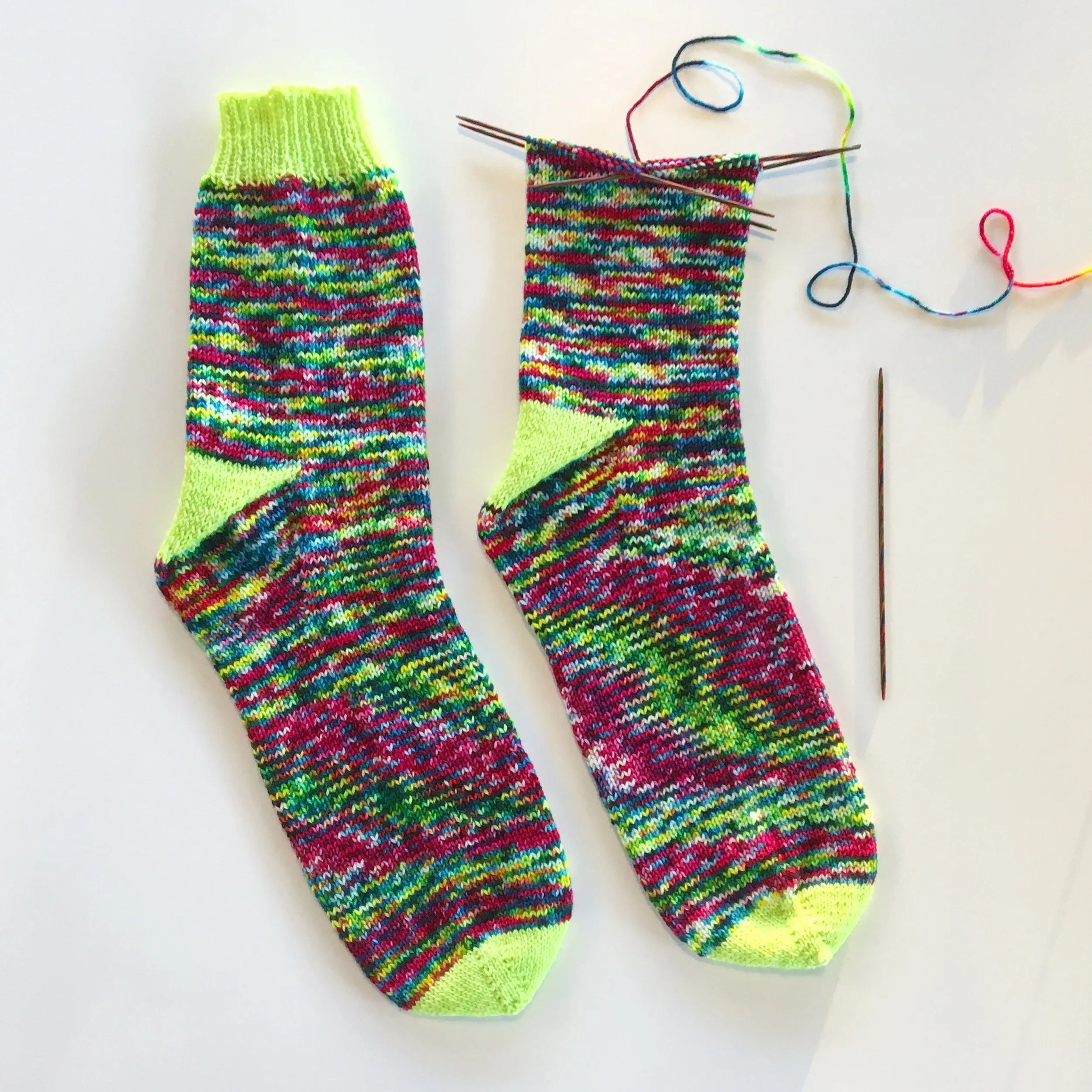Safety Third Socks | Black Squirrel Designs