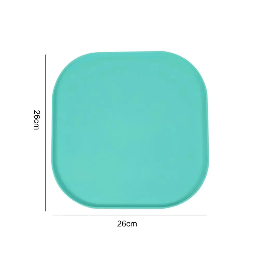 Silicone Waterproof Pet Feeding Mat with Anti-Spill Edges