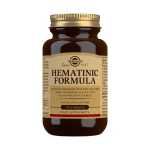 Solgar Hematinic Formula 100 Tablets