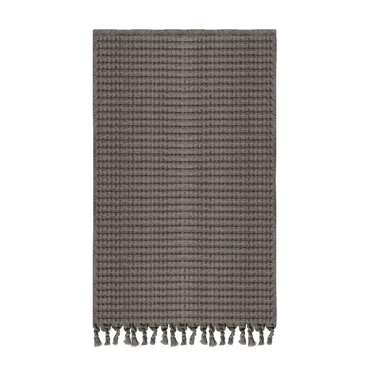 Stone Tassel Hand Towel Set of 2, Modern Style