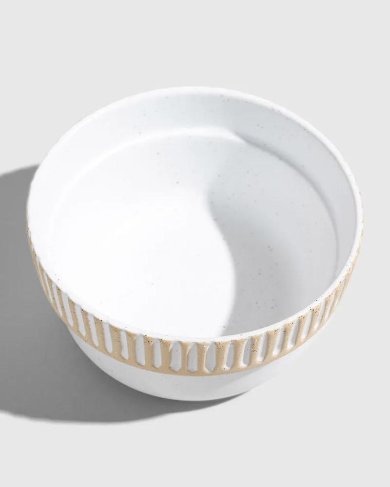 Stoneware Stackable Bowl - Set of 4