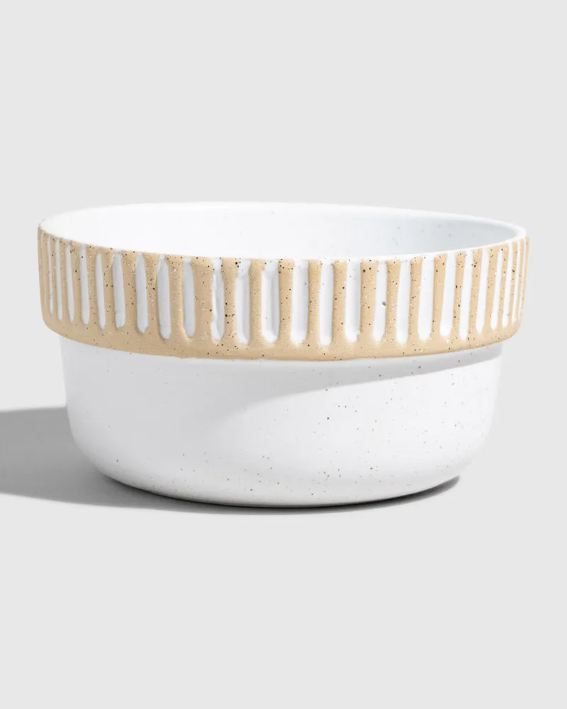 Stoneware Stackable Bowl - Set of 4