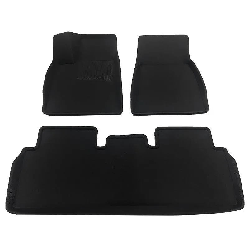 TAPTES All Weather Floor Mats for Tesla Model S 2024 2023-2021 (Plaid and Long Range)
