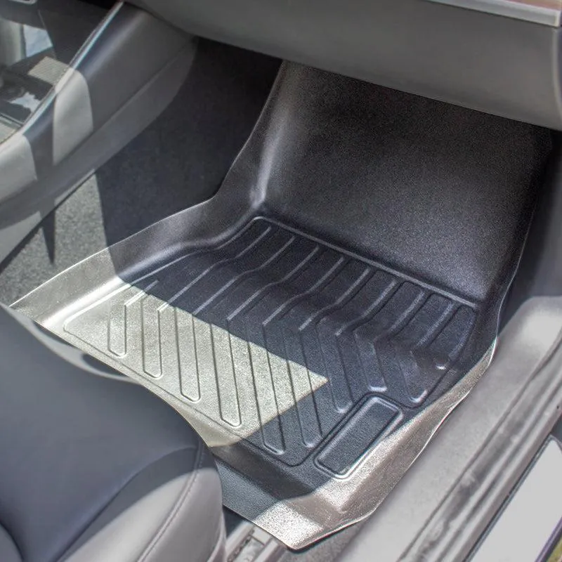 TAPTES® All Weather Interior Floor Mats for Tesla Model 3, Floor Liners for Tesla Model 3 Highland 2024 2025