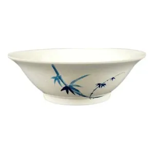 Thunder Group 5008BB Blue Bamboo 35 oz Melamine Special Deep Bowl, Pack of 12