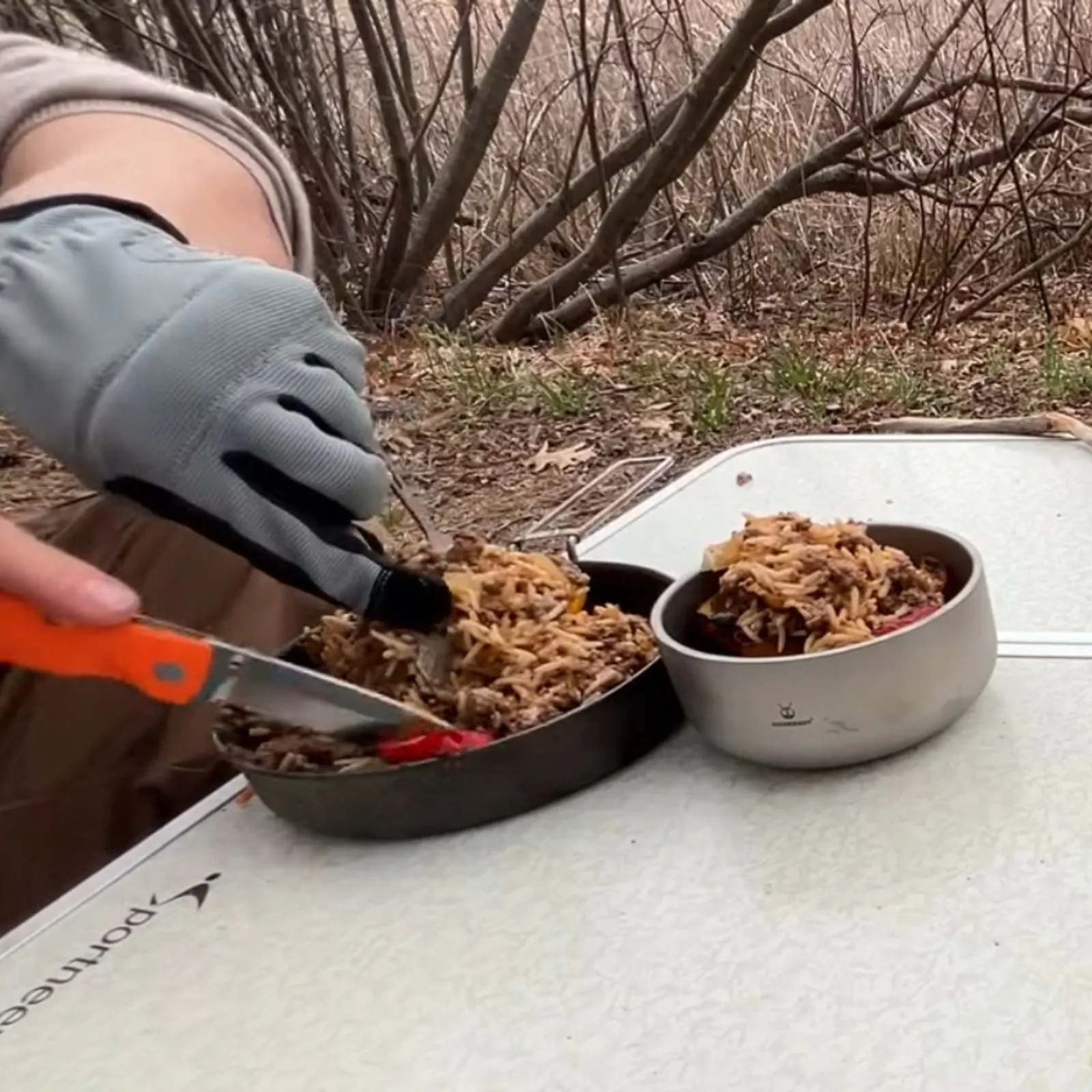 Titanium Backcountry Double-Wall Bowl