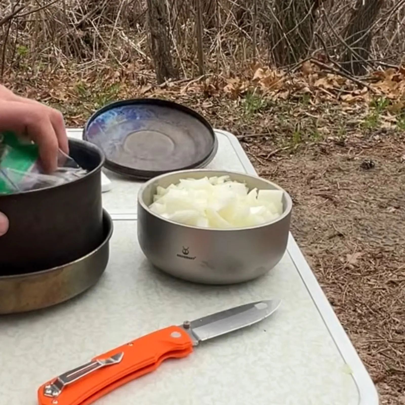Titanium Backcountry Double-Wall Bowl