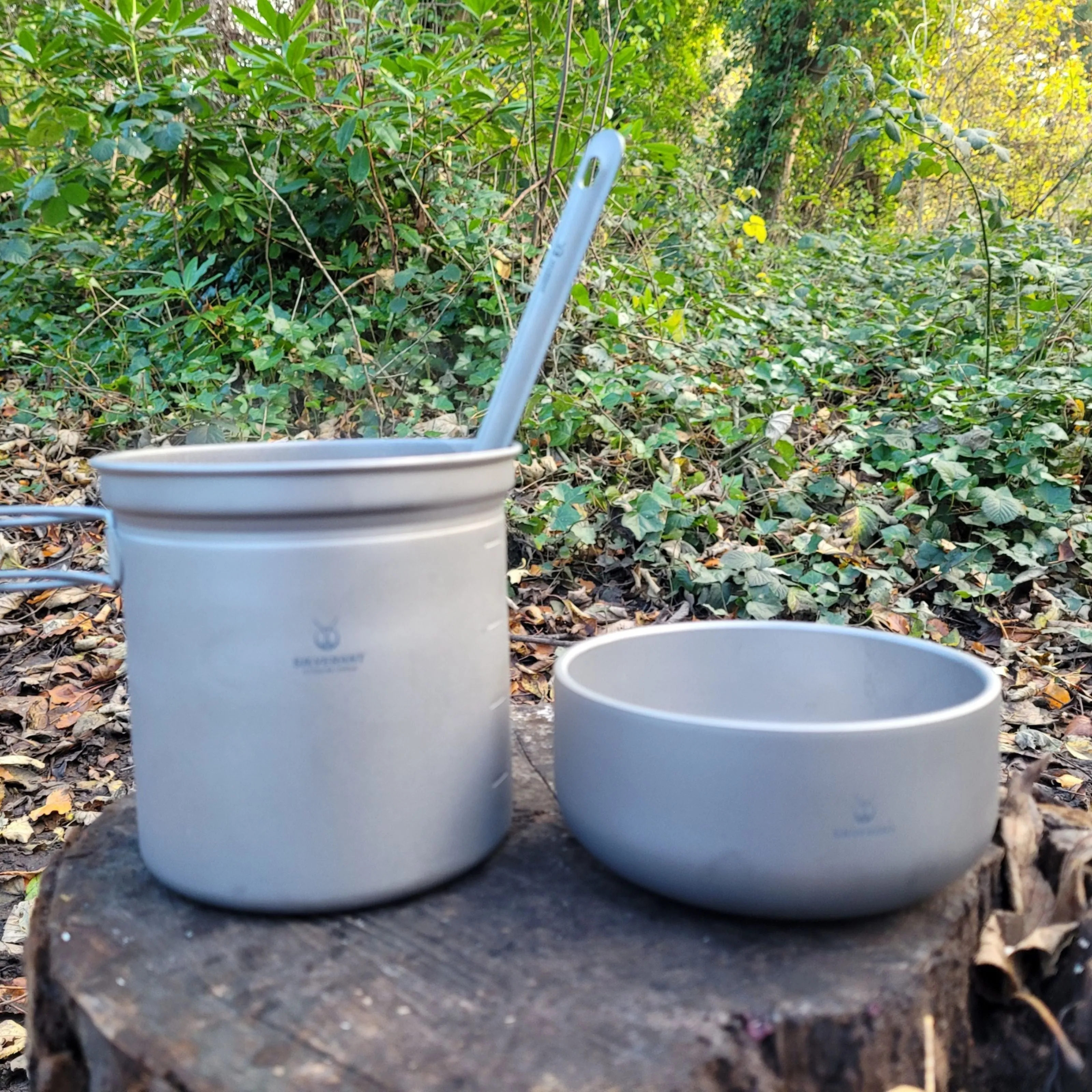 Titanium Backcountry Double-Wall Bowl
