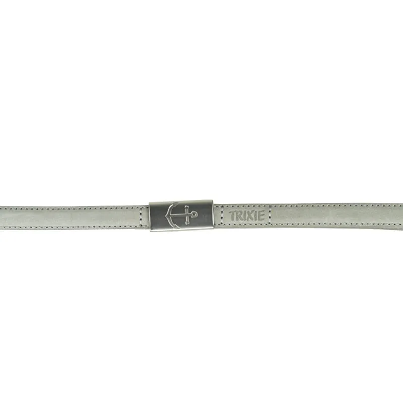Trixie Be Nordic - Leather Dog Lead - Grey