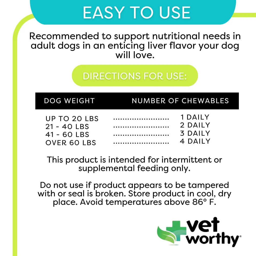 Vet Worthy Multi Vitamin, 60 ct