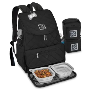 Weekender Backpack ~ Black (All Size Dogs)