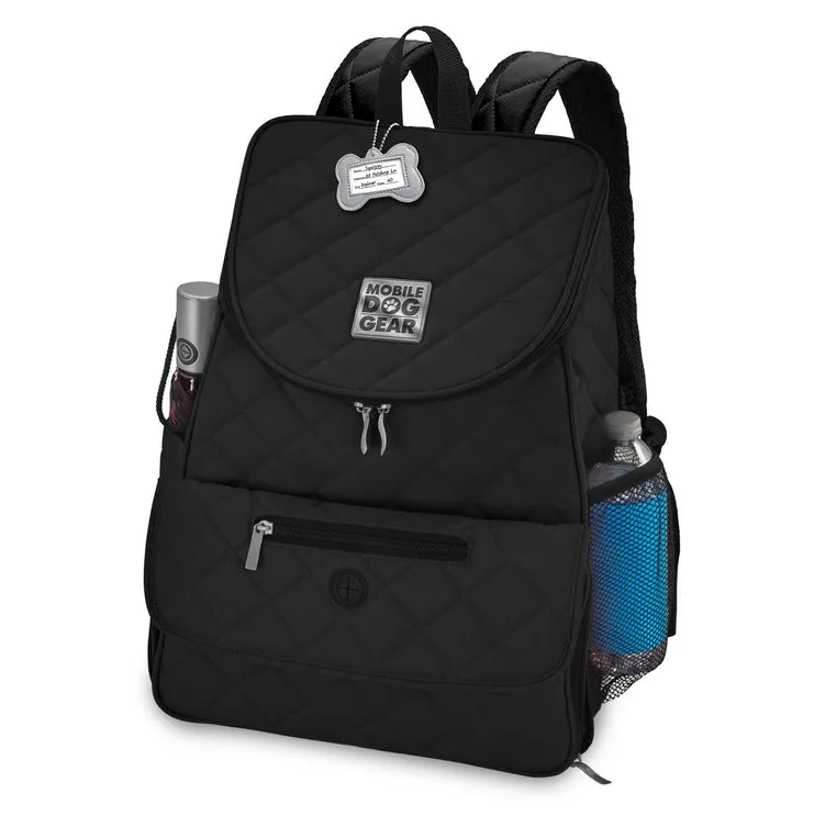 Weekender Backpack ~ Black (All Size Dogs)