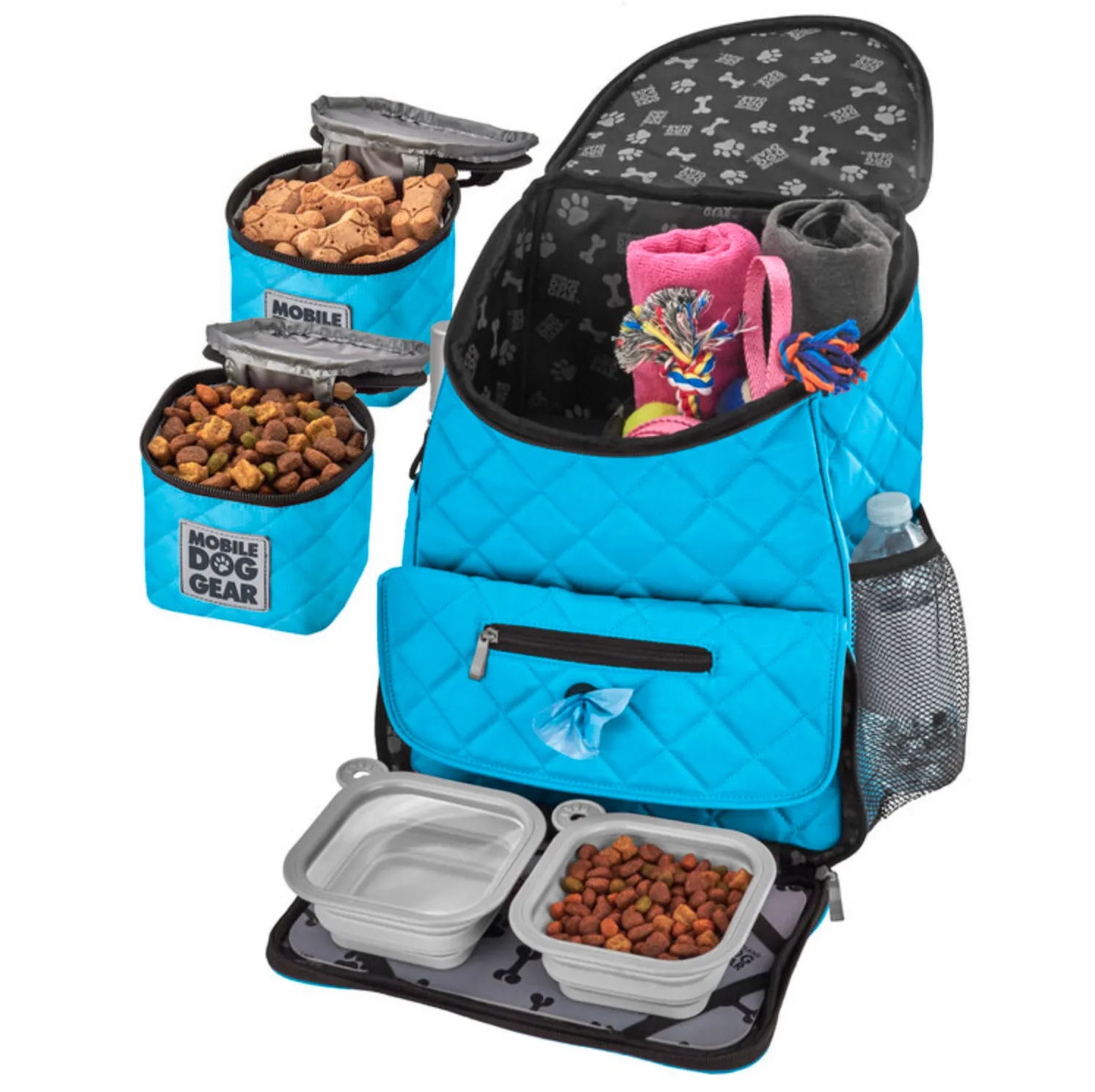 Weekender Backpack ~ Black (All Size Dogs)