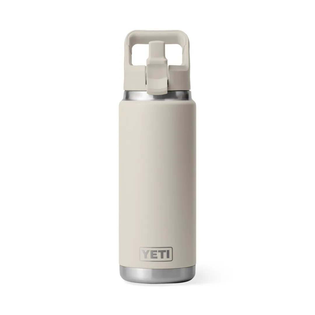 YETI Rambler Straw Bottle 26oz Cape Taupe